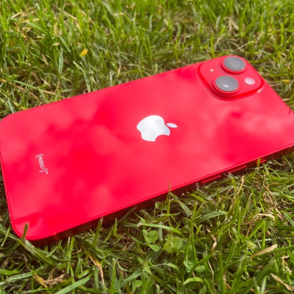 NEW Red Apple IPhone 14 Plus w/o box - Picture 2 of 4